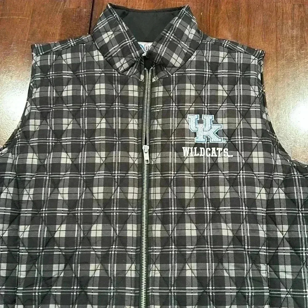 Woman’s universityy of kentucky black and‎ gray vest